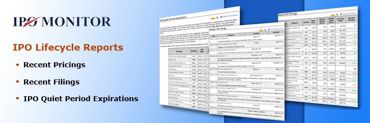 IPO Lifecycle Event Reports